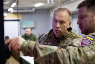 Сирський: ЗСУ звільнили 480 кв. км від окупантів на Олександрівському напрямку